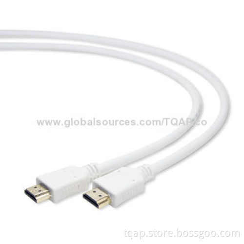 HDMI male-male cable, 1.8m, white color